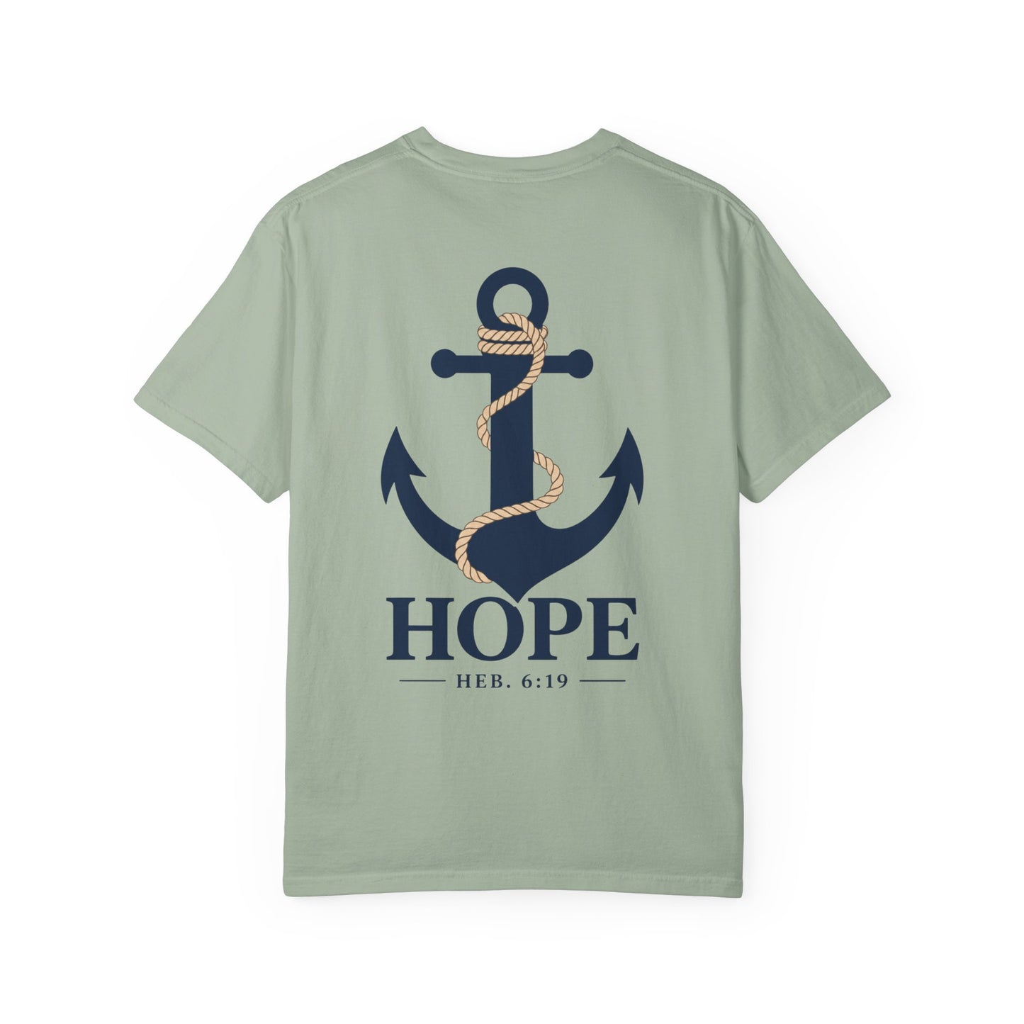 Hope Anchor T-Shirt — Faith-Inspired Nautical Tee | Hebrews 6:19