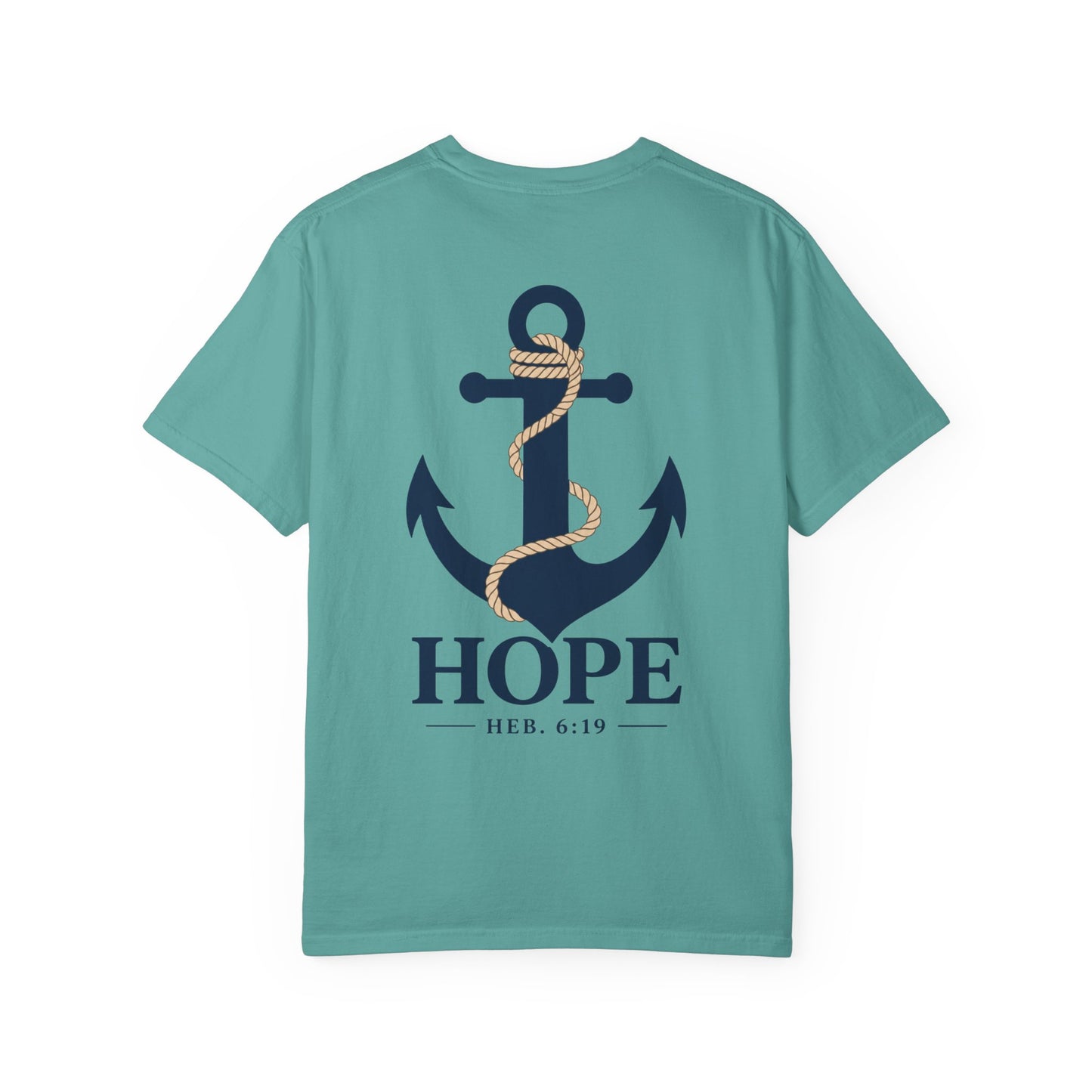 Hope Anchor T-Shirt — Faith-Inspired Nautical Tee | Hebrews 6:19