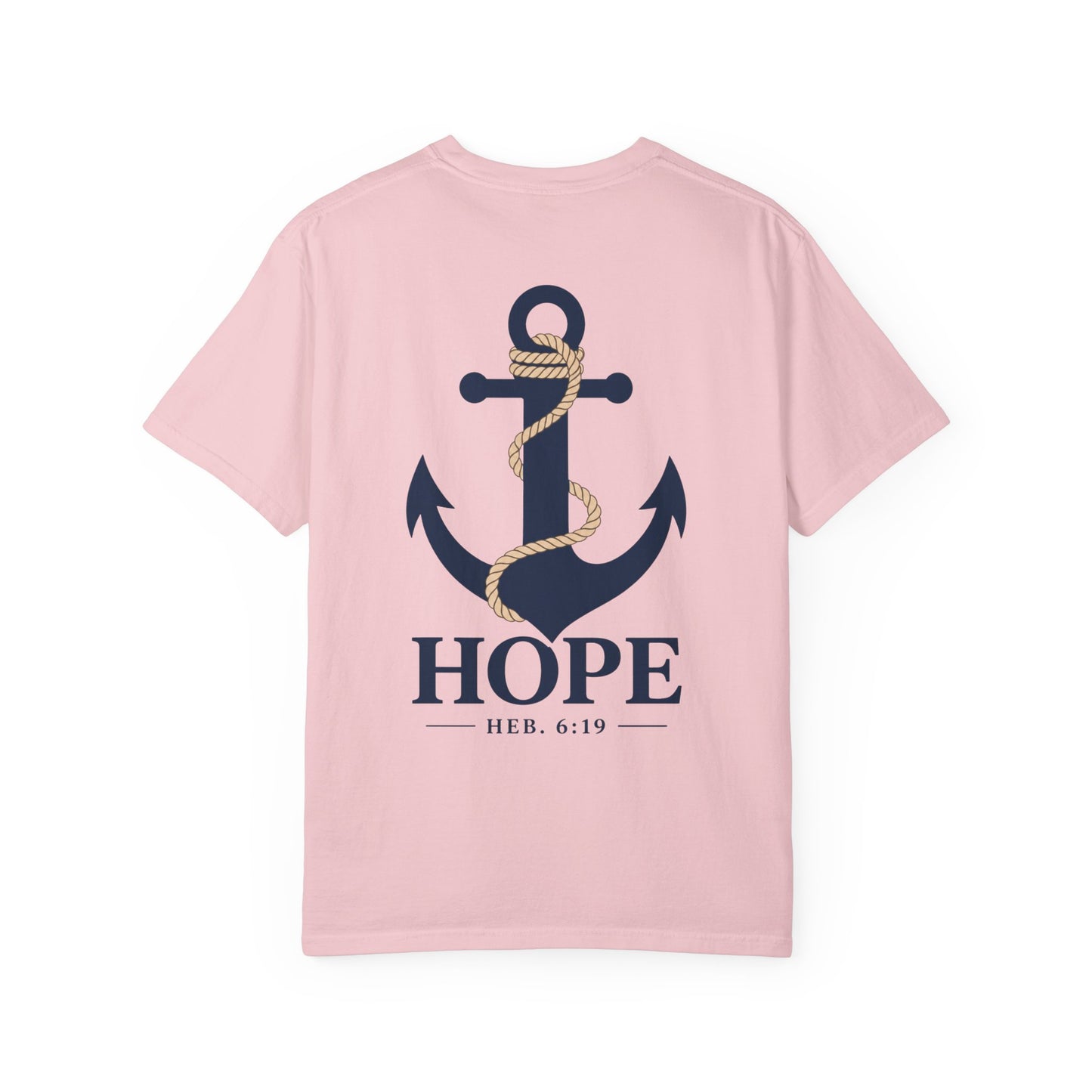 Hope Anchor T-Shirt — Faith-Inspired Nautical Tee | Hebrews 6:19